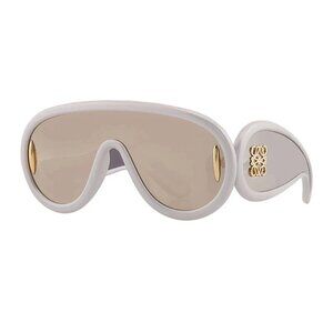 NEW LOEWE SUNGLASSES GREY GOLD WOMEN EYEWEAR LOEWE